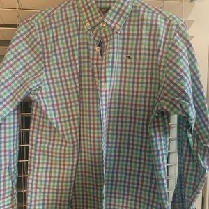 Vineyard Vines Youth Medium L/S button down